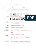 Module 1: Summative Test