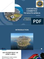 IM. Exporting Cosmetics To South Africa 24.04.2021