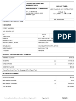 Rodrick Campaign Finance Report