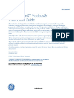 Workstationst Modbus® Instruction Guide: Gei-100696E