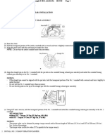 Timing Chain: Service and Repair Installation