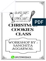 Bake X-MAS COOKIE CLASS