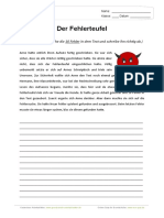 Fehlertext Der Fehlerteufel