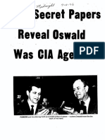 Top Secret Papers Reveal Oswald Was CIA Agent: POWERS and His Attorney Hold