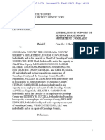 Murphy v. Onondaga County Sheriff & DA Fitzpatrick RICO Statement Motion To Amend (Doc 170) Filed Nov 19, 2021 (159 PP)