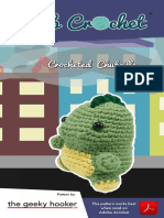 Crocheted Chubzilla: This Pattern Works Best When Read On Adobe Acrobat