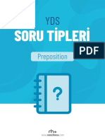 YDS Preposition Soru Tipi