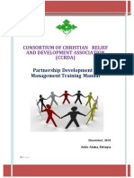 CCRDA-Training Manual-Partnership Development and Managment