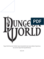 Dungeon World GM Screen Complete