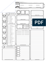 DND Character Sheet For Print