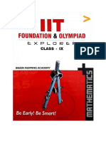 Pdfcoffee.com Iit Jee Iitjee Maths Foundation Bma Brain Mapping Academy Hyderabad Teachers Bma Math Class 9 Part 2 From Permutation Combination Standard Ix Iit Jee Foundation and Olympiad Explorer Mathematics Fpdf PDF Free