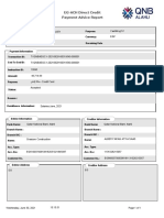 EG-ACH Direct Credit Payment Advice Report