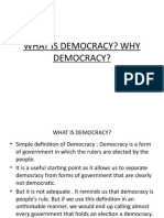 Class 9 WHAT IS DEMOCRACY