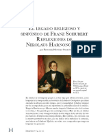 El Legado Religioso y Sinfónico de Franz Schubert - Reflexiones de Nikolaus Harnoncourt - H97-Martinez