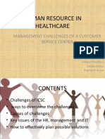 Human Resource in Healthcare