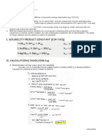 6C. Solubility Equilibria