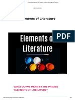 Elements of Literature - A Complete Guide For Students and Teachers