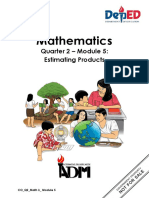 Mathematics: Quarter 2 - Module 5: Estimating Products