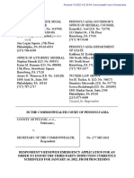 Respondents Renewed Application For Emergency Relief