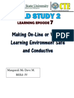 Field Study 2 Learning Episode 7