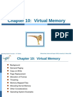 Chapter 10: Virtual Memory: Operating System Concepts - 10 Edition