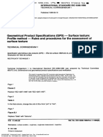 ISO 4288 Surface Parameters