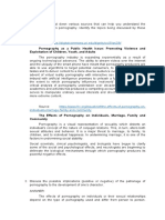 Pornography As A Public Health Issue: Promoting Violence and Exploitation of Children, Youth, and Adults