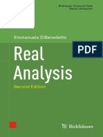 Dibenedetto, E. Real Analysis