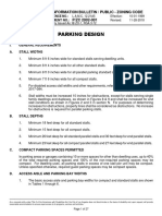 Parking Design: Information Bulletin / Public - Zoning Code