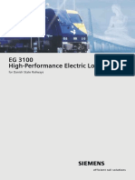 EG 3100 High-Performance Electric Locomotives: For Danish State Railways