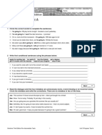 Unit 5 Progress Test A: Grammar