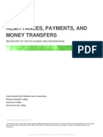 Remittances, Payments, and Money Transfers: Behaviors of South Asians and Indonesians