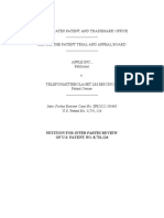 22-01-19 Apple IPR Petition Against US8731124