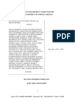 Duke Lacrosse Civil Rights Complaint United States District Court Case No. 07-CV-973