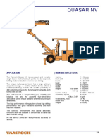 Quasar NV: Technical Specification 9-601 S-F