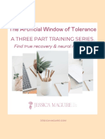 Part 1 Artificial Window of Tolerance Workbook