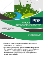 Public Budgeting: Introductory Concepts: Gilbert R. Hufana