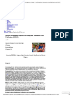 Situation of Indigenous Peoples in The Philippines