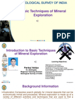 Basic Techniques of Mineral Exploration