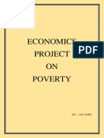 Economic Project On Poverty
