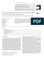 Trends in Analytical Chemistry: Sergio Armenta, Salvador Garrigues, Miguel de La Guardia