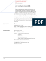 Comprehensive Adolescent Severity Inventory (CASI) : Assessing Alcohol Problems: A Guide For Clinicians and Researchers