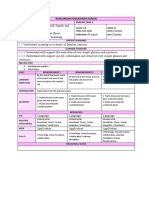 Subject English Year 1: Rancangan Pengajaran Harian