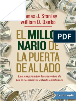 El Millonario de La Puerta de Al Lado - Thomas J Stanley