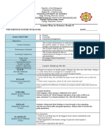 Lesson Plan in Science Grade 8: Schools Division of Aurora Puangi National High School