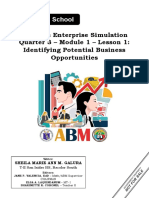 Business Enterprise Simulation 1