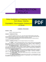 Child Protection Policy - Sjahs