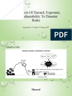 The Effects of Hazard, Exposure, and Vulnerability To Disaster Risks