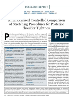 A Randomized Controlled Comparison of Stretching Procedures For Posterior Shoulder Tightness