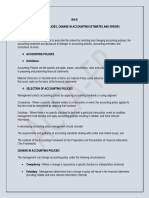 IAS-8 Accounting Policies, Change in Accounting Estimates and Errors Objective